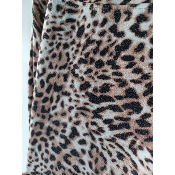 Soma Cool Nights Pajama Pants Medium Wide Leg Animal Print Leopart Cheetah - Picture 4 of 7